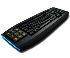 uOCZ Sabre OLED Gaming Keyboard