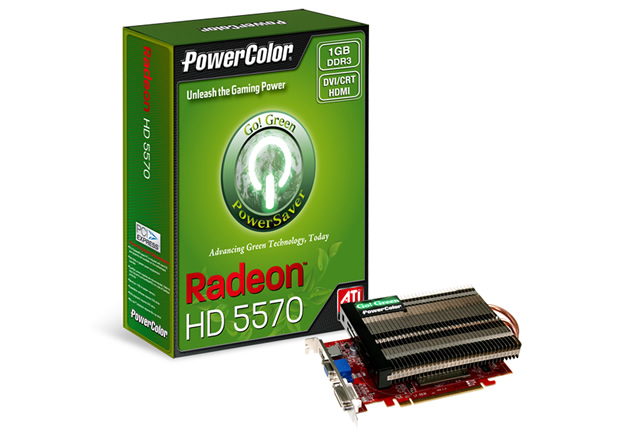 PowerColor Go! Green HD 5570 1GB DDR3