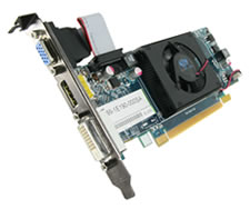 SAPPHIRE HD6450 512M GDDR5 PCI-E VGA/DVI-D/DP