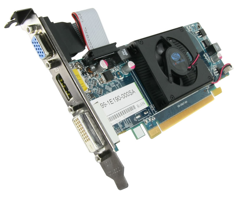 SAPPHIRE HD6450 512M GDDR5 PCI-E VGA/DVI-D/DP