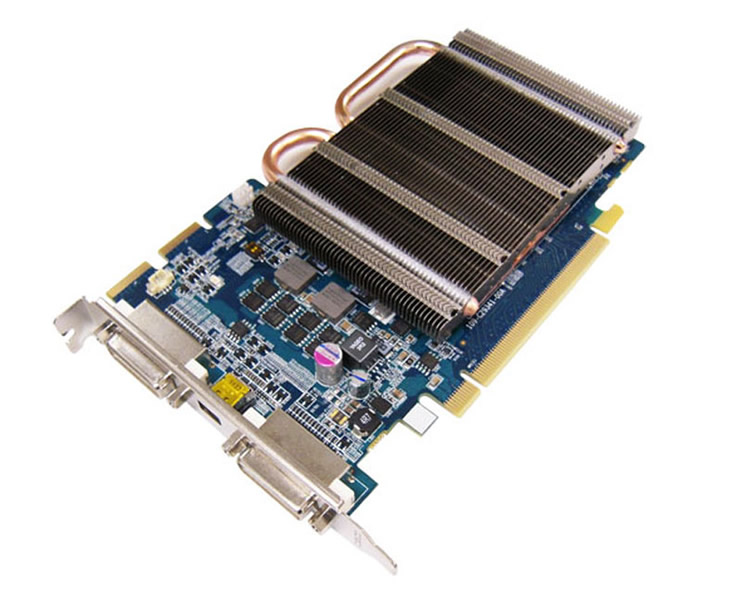 ACUBE E6760 1GB 2xDVI+mDP Heatpipe PCI-Ex16