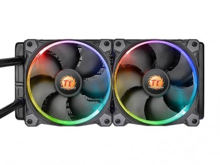 240mmラジエーター Thermaltake Water 3.0 Riing Edition 水冷一体型CPUクーラー (CL-W107-PL12SW-A)