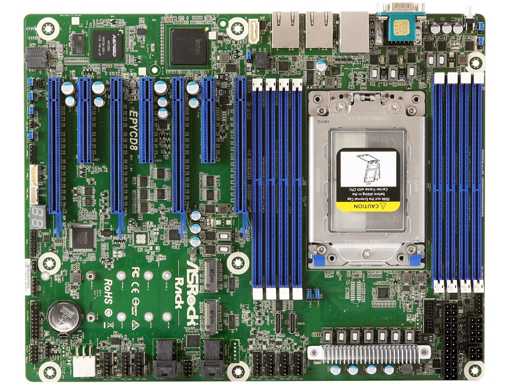 EPYC 7000対応のシングルソケットATXマザーボード、ASRock Rack「EPYCD8」 エルミタージュ秋葉原