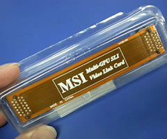MSI SLI�u���b�W