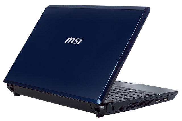 �V�f�U�C���O���̗p���f���uMSI Wind Netbook U123�v