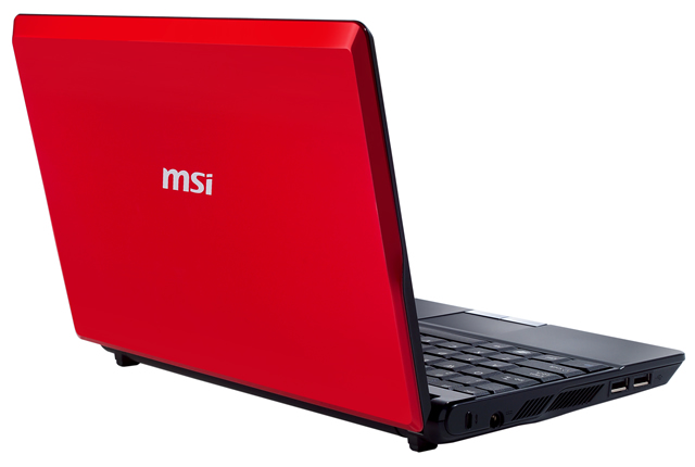 �V�f�U�C���O���̗p���f���uMSI Wind Netbook U123�v