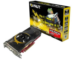Palit�ANVIDIA GeForce GTS250