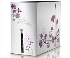 IN-WIN�A�X�����t�X�L�[�̃J�b�g�N���X�^����➑̂ɓ\��t�����HPC�P�[�X�uIW-Z612W/WOPS�iAllure�j�v