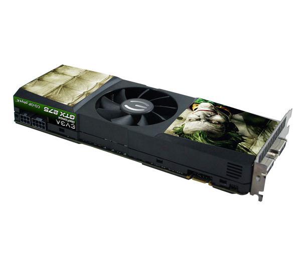 EVGA GeForce GTX 275 CO-OP PhysX Edition