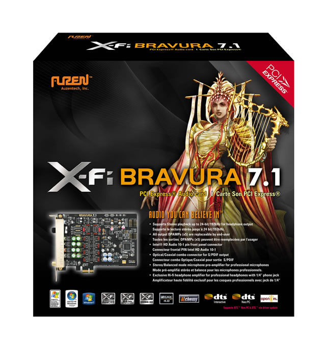 Auzen X-Fi Bravura 7.1