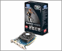 SAPPHIRE HD 5670 512M GDDR5 PCI-E HDMI/DVI-I/DP