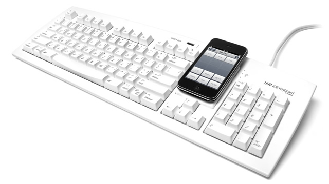 USB2.0 keyboard + smartphone stand