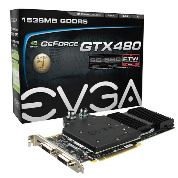 GeForce GTX 480 Hydro Copper FTW