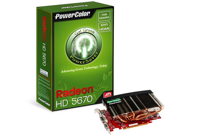 PowerColor Go! Green HD5670 1GB GDDR5