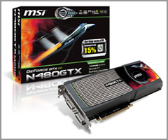 MSI N480GTX-M2D15