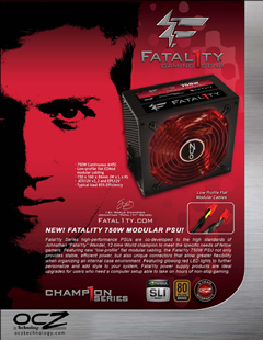OCZ 750W Fatal1ty