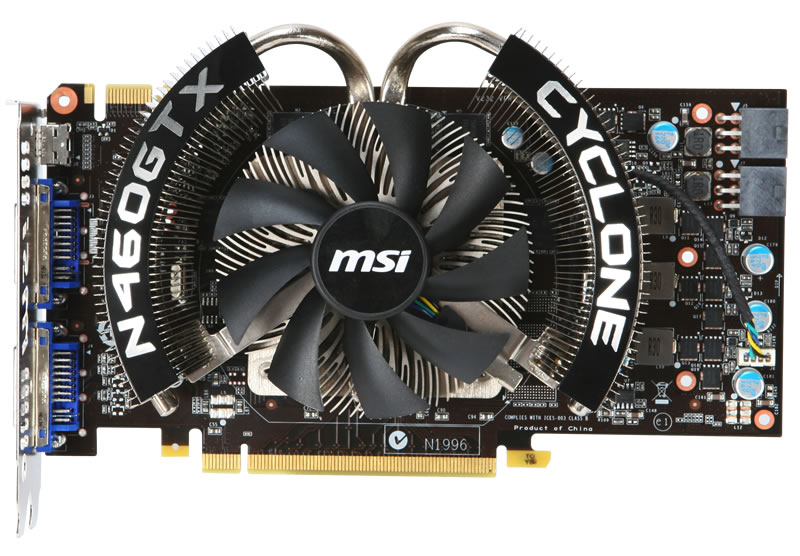 N460GTX Cyclone 1GB OC/D5