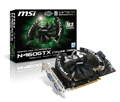 N460GTX Cyclone OC