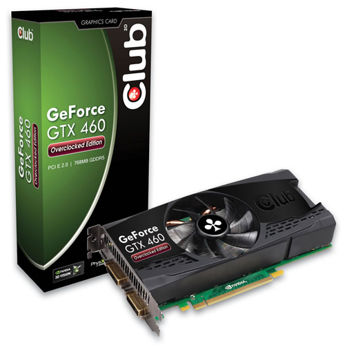 GTX 460 Overclocked Edition