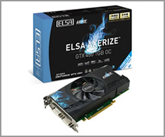 ELSA AXERIZE GTX 460 1GB OC