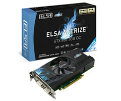 ELSA AXERIZE GTX 460 1GB OC