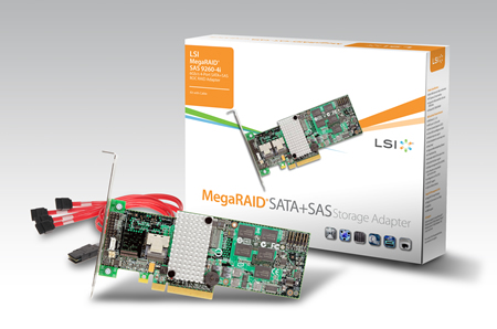 LSI MegaRAID SAS 9260-4i KIT