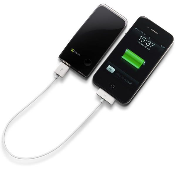 �m�����[�X] Choiix�AiPhone��iPad�ȂǂɑΉ�����1500mAh���o�C���o�b�e���[�uPower Fort 5.5Whrs�v����