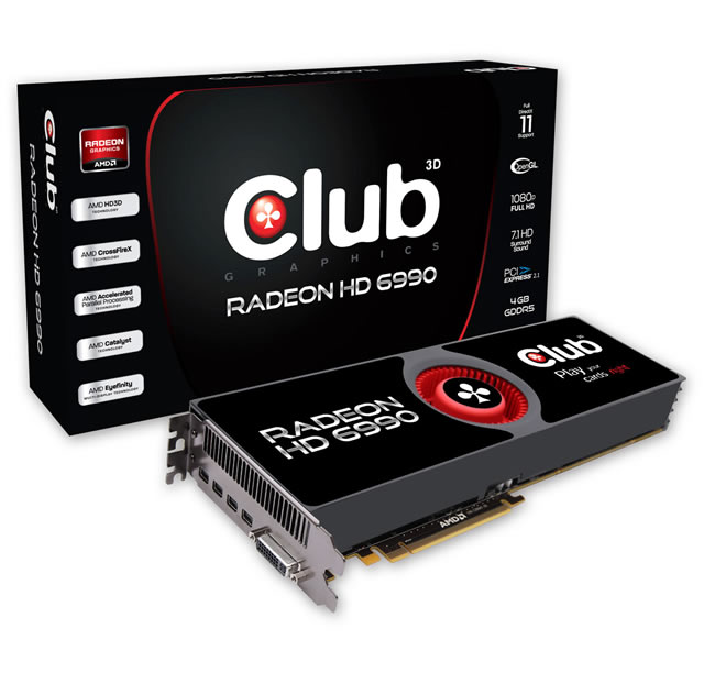 Club 3D Radeon HD 6990