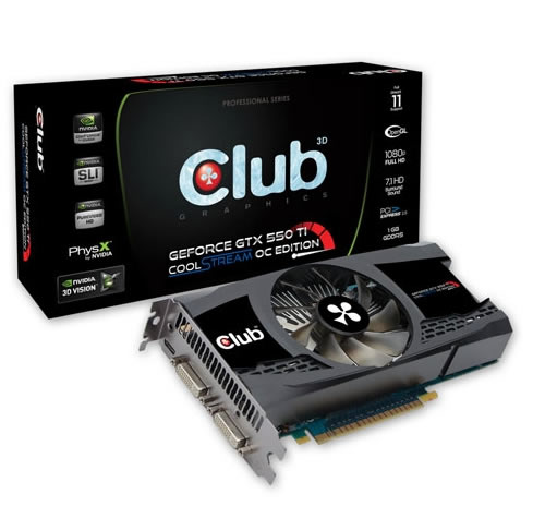 GeForce GTX 550Ti CoolStream OC Edition