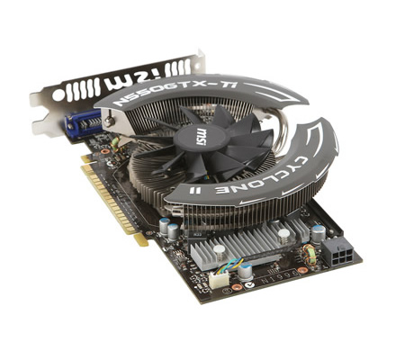 N550GTX-Ti Cyclone II 1G D5 OC