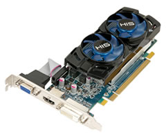 HIS 6670 Fan 1GB GDDR5 PCI-E DVI/HDMI/VGA