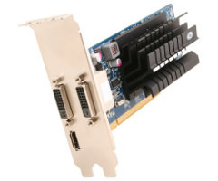 SAPPHIRE FLEX HD6450 1G DDR3 PCI-E DL-DVI-I+SL-DVI-D/HDMI