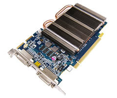 ACUBE E6760 1GB 2xDVI+mDP Heatpipe PCI-Ex16