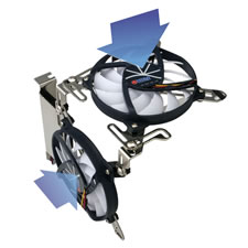 Dual X Holder