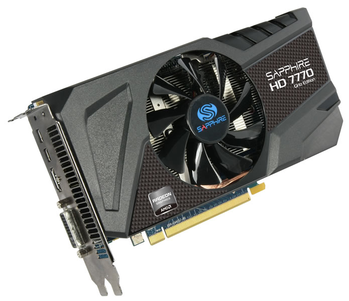 HD7770 1G GDDR5 PCI-E HDMI/DVI-I/DUAL MINI DP
