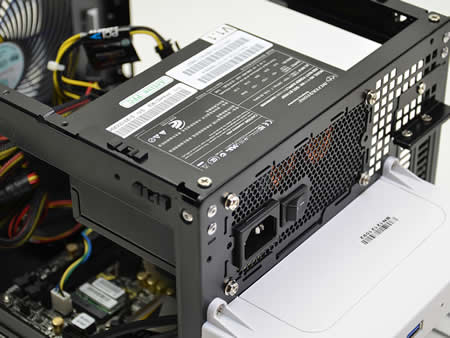 SILVERSTONE FT03-MINI+SFX 450W電源　ジャンク再生品 FT03-MINI