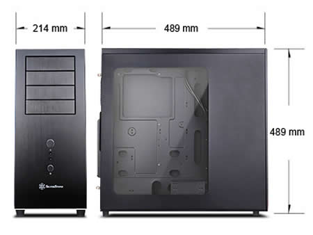 Silver Stone SST-TJ04B-E PCケース Amazon | SilverStone Temjinシリーズ Micro-ATX PCケース SST-TJ04B-E