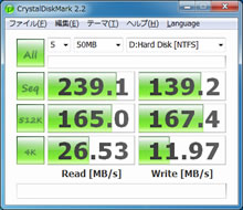 CrystalDiskMark 2.2