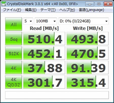 CrystalDiskMark3.0.1b