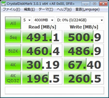 CrystalDiskMark3.0.1b