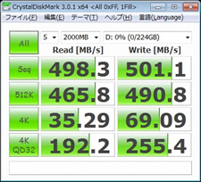 CrystalDiskMark3.0.1b