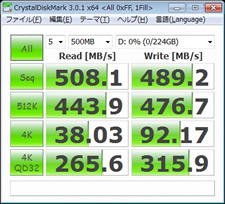 CrystalDiskMark3.0.1b
