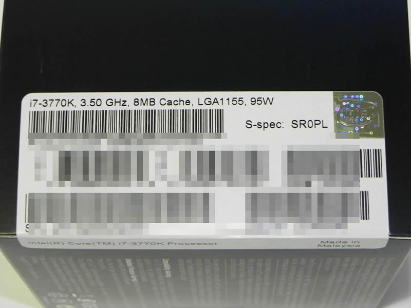 Intel Core i7-3770K
