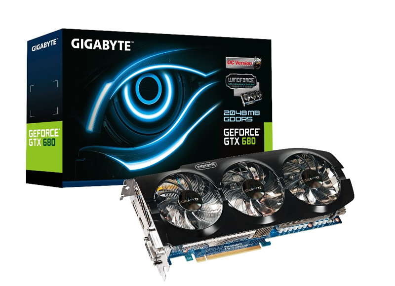 GeForce GTX 680を搭載する、GIGABYTE製ハイエンドグラフィックスカード「GV-N680OC-2GD」
