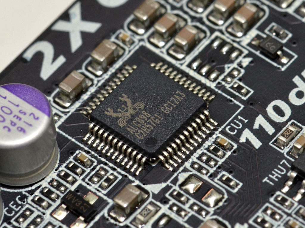 オーディオコントローラRealtek「ALC898」