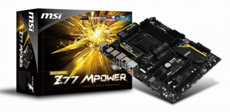 MSI、「OC Certified」準拠のOC向けマザーボード「Z77 MPower」9月15日発売