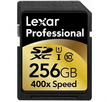 Lexar、業界初の大容量256GBを実現したSDXCカード「LSD256CTBNA400」を10月に発売