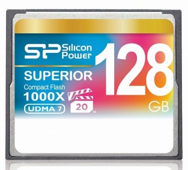 Silicon Power、1,000倍速コンパクトフラッシュ「SP Superior CF 1000X」シリーズを発表