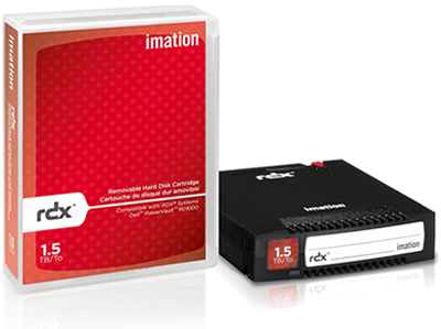 イメーション、リムーバブルHDDシステム「RDX」向け1.5TB大容量カートリッジ発表
