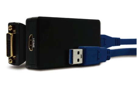 2048×1152ドット対応のUSB3.0接続ディスプレイアダプタ、エアリア「スパイダー3.0」